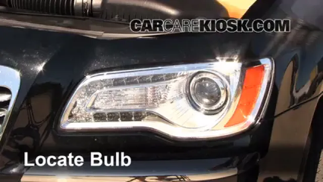 2012 Chrysler 300 Limited 3.6L V6 Lights Daytime Running Light (replace bulb)